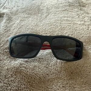 Ray-Ban Black and Red Sunglasses